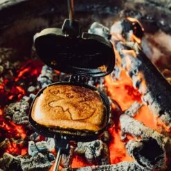 SANDWICH IRON, MOOSE MOTIF -Camping Im Freien 5638038193 e sandwich iron moose stabilotherm 24